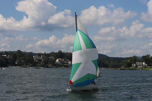Sailboat on Candlewood Lake