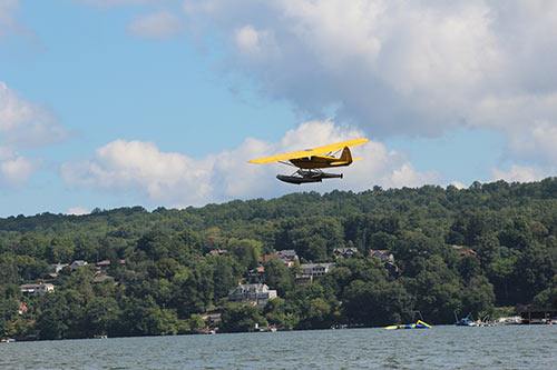 Sea Plane over Candlewood Lake