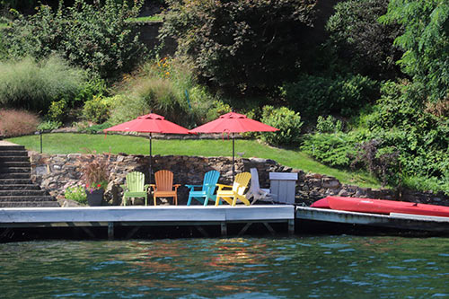 Umbrella on Candlewood Lake
